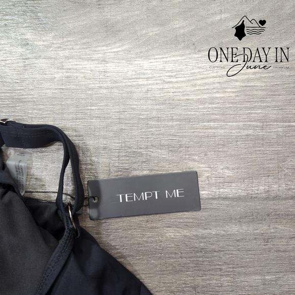 Tempt Me Tummy Control One Piece Swimsuit Size L - Picture 4 of 7